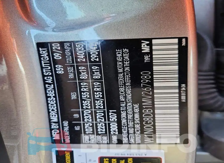 W1N0G8DB1MV267980 Photo# 14