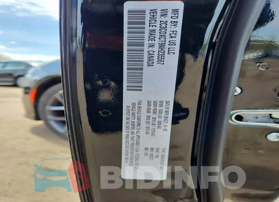 2C3CDXCT9NH235567 Photo# 12