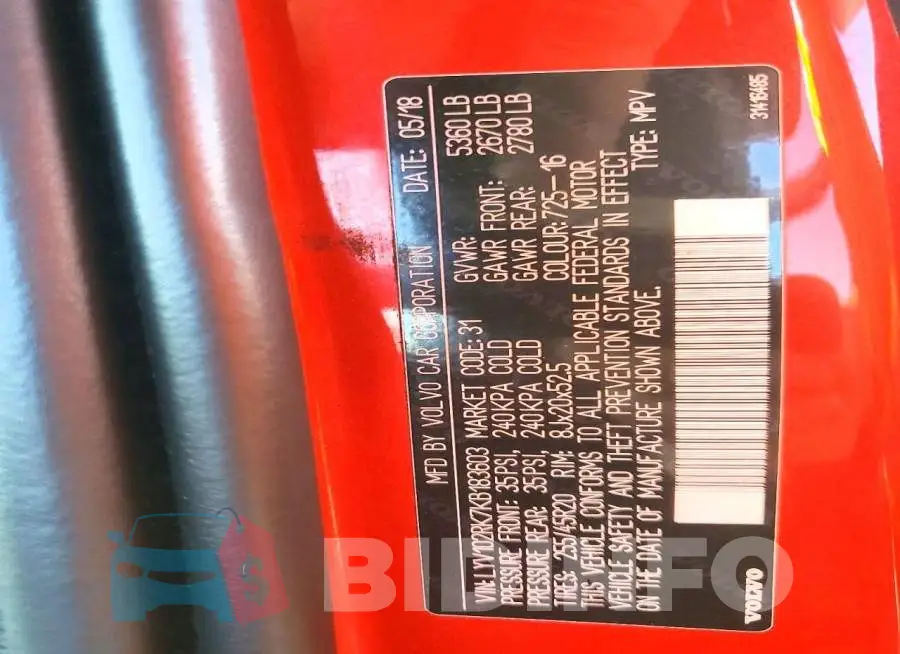 LYV102RK7KB183603 Photo# 13