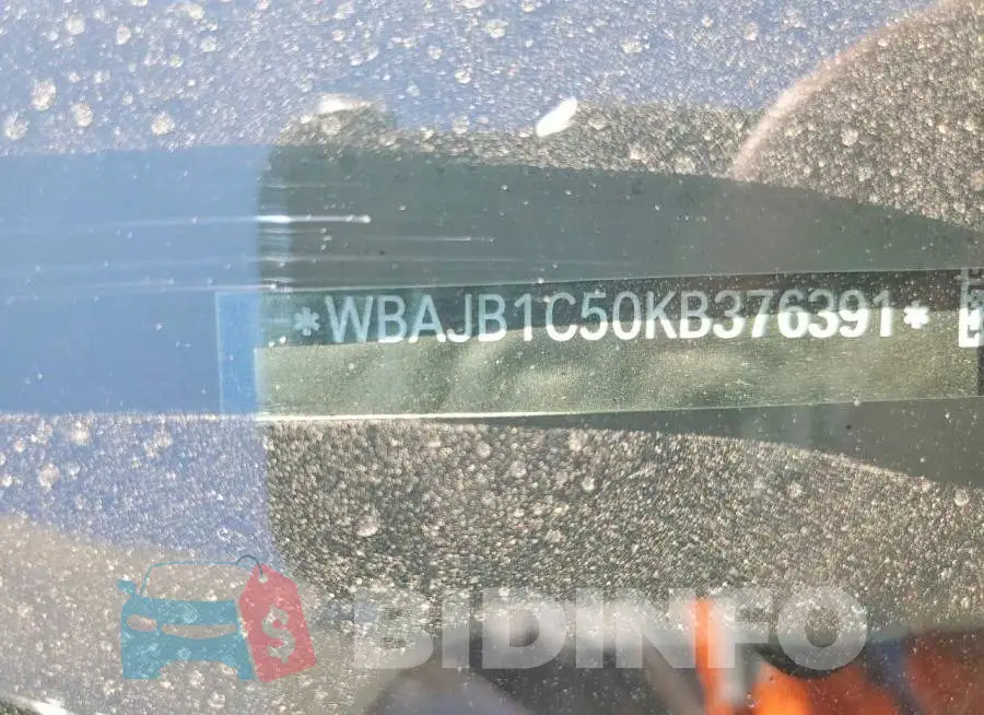 WBAJB1C50KB376391 Photo# 12
