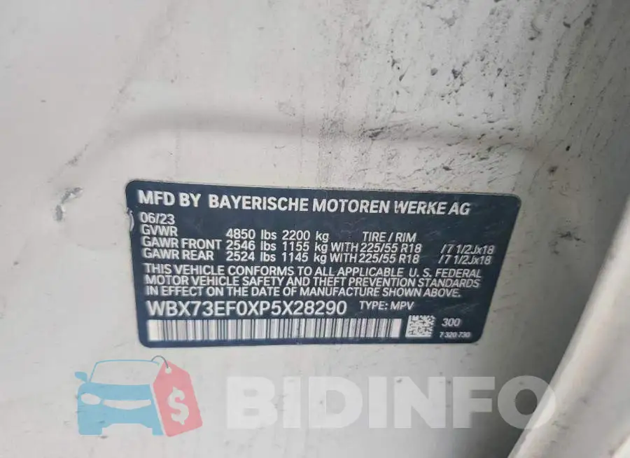 WBX73EF0XP5X28290 Photo# 13