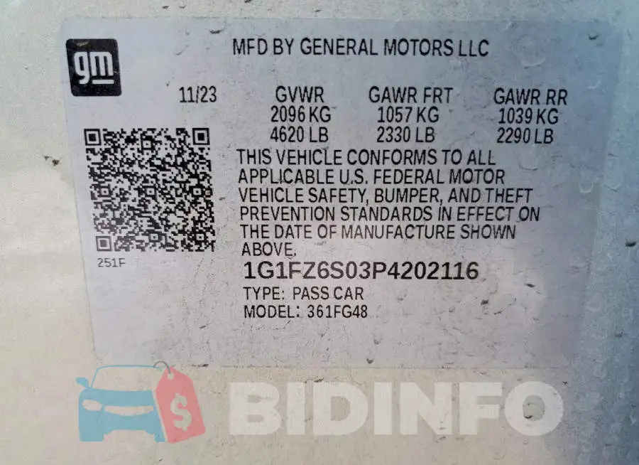 1G1FZ6S03P4202116 Photo# 13