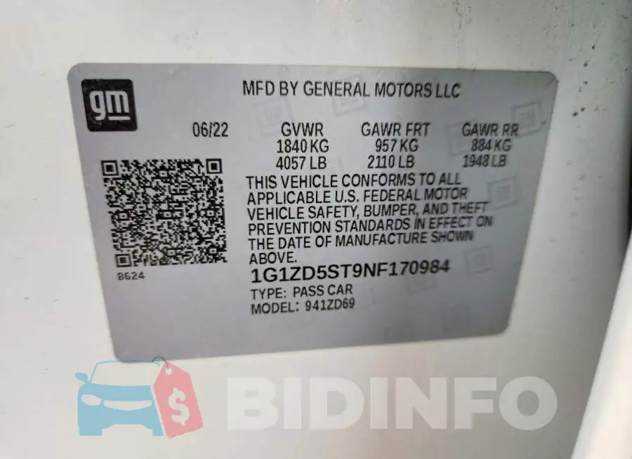 1G1ZD5ST9NF170984 Photo# 12