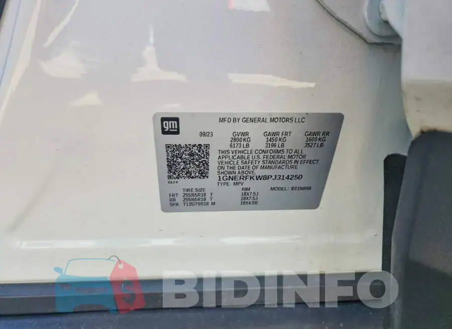 1GNERFKW8PJ314250 Photo# 14