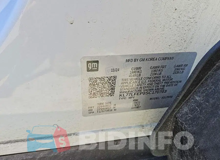 KL77LFEP8SC170703 Photo# 12