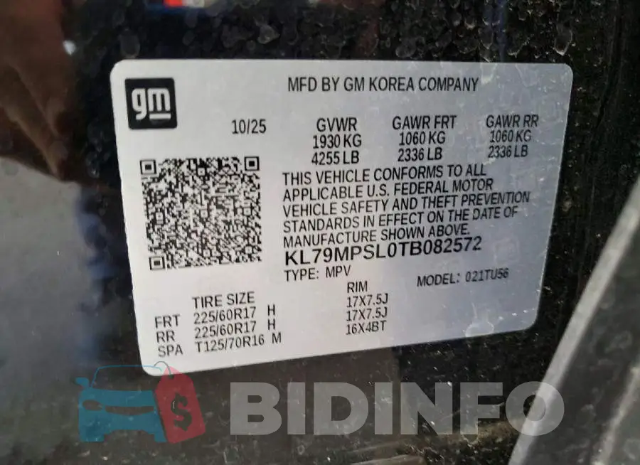 KL79MPSL0TB082572 Photo# 13