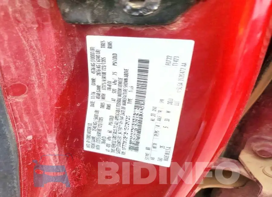 1FT7W2BT8HEB26525 Photo# 13