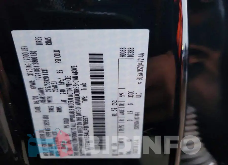 1FTEW1E54LFB78557 Photo# 13