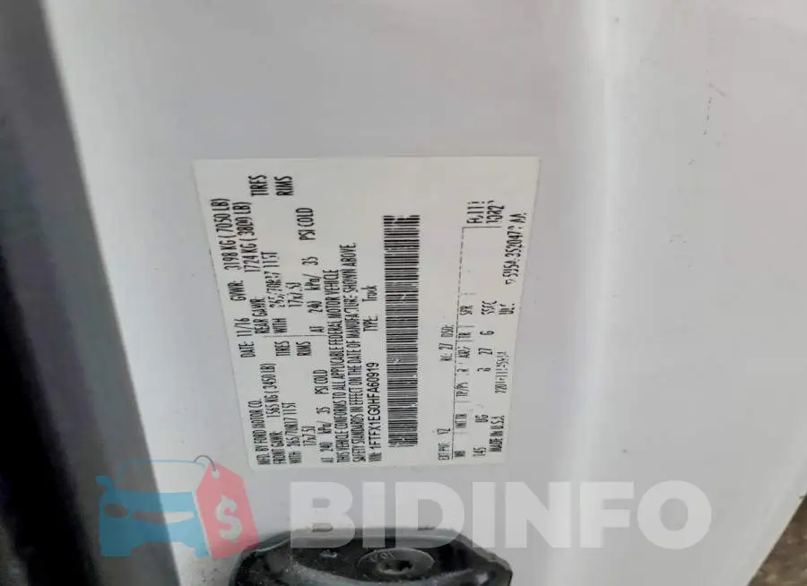 1FTFX1EG0HFA60919 Photo# 12