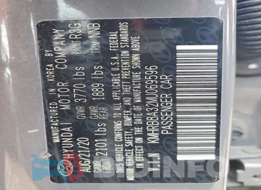 KMHRB8A32MU069596 Photo# 12