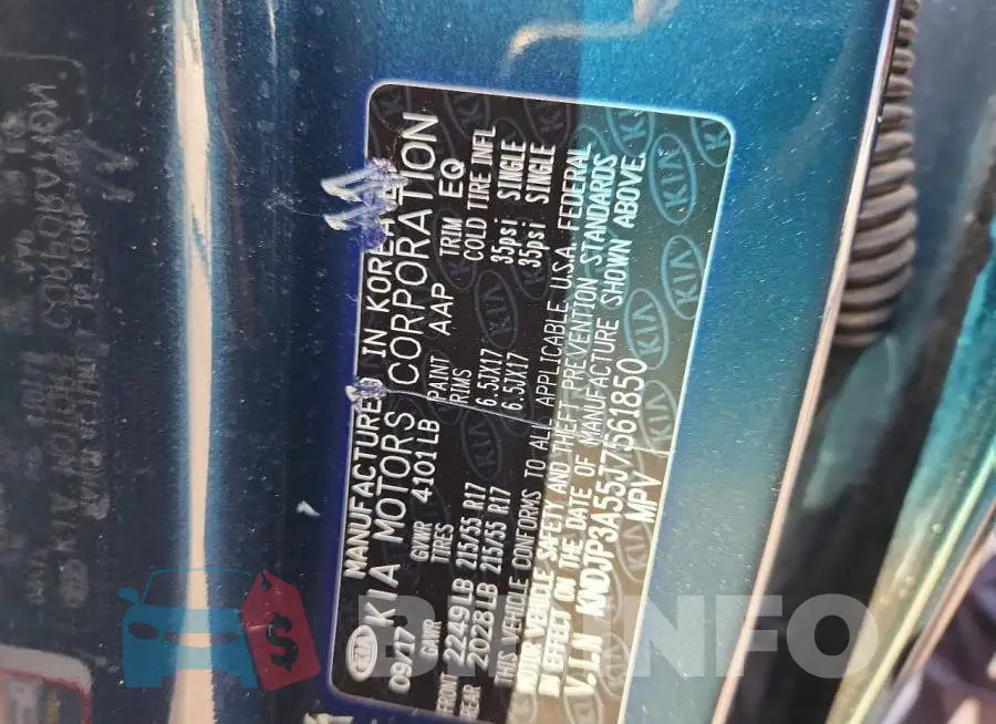 KNDJP3A55J7561850 Photo# 13