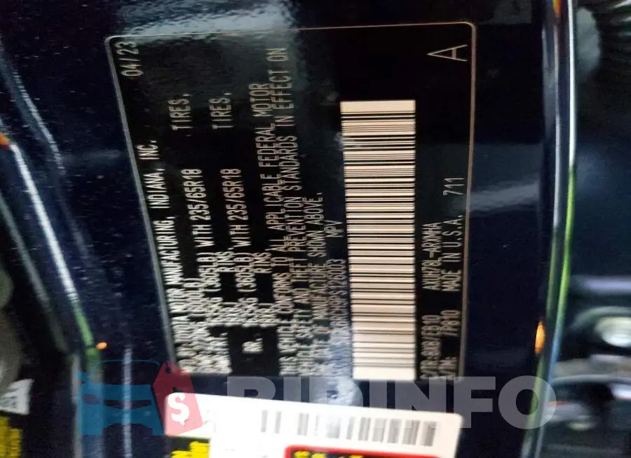 5TDKBRCH9PS126003 Photo# 13