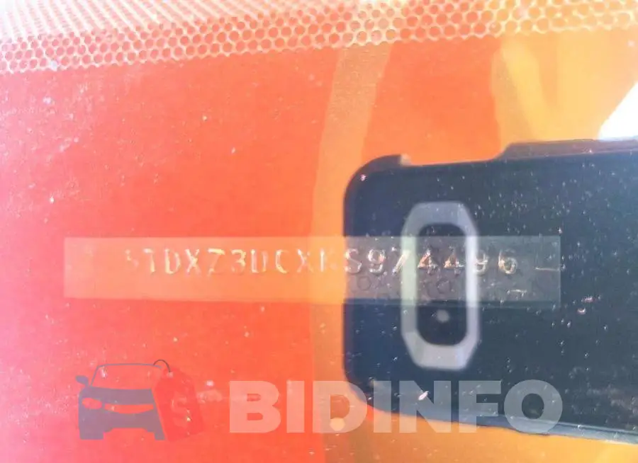 5TDXZ3DCXKS974496 Photo# 14