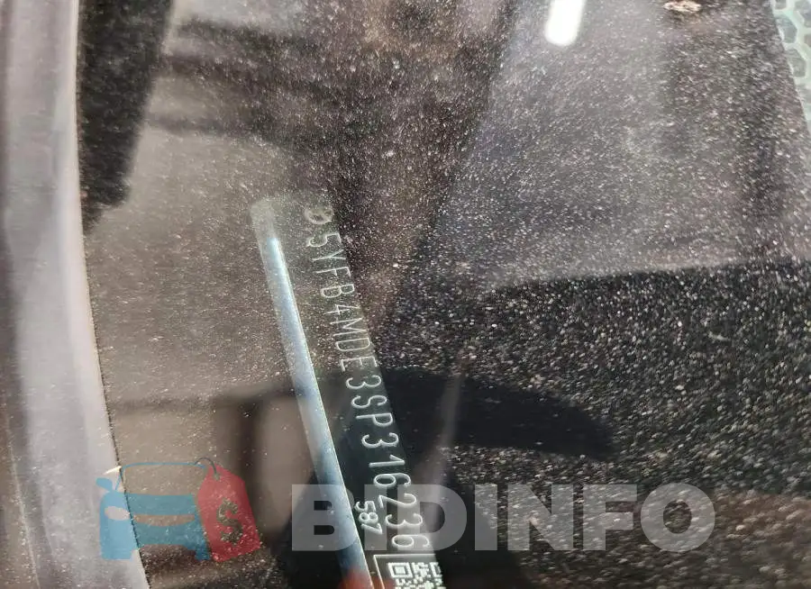 5YFB4MDE3SP316236 Photo# 13