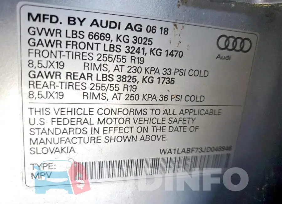 WA1LABF73JD048946 Photo# 13