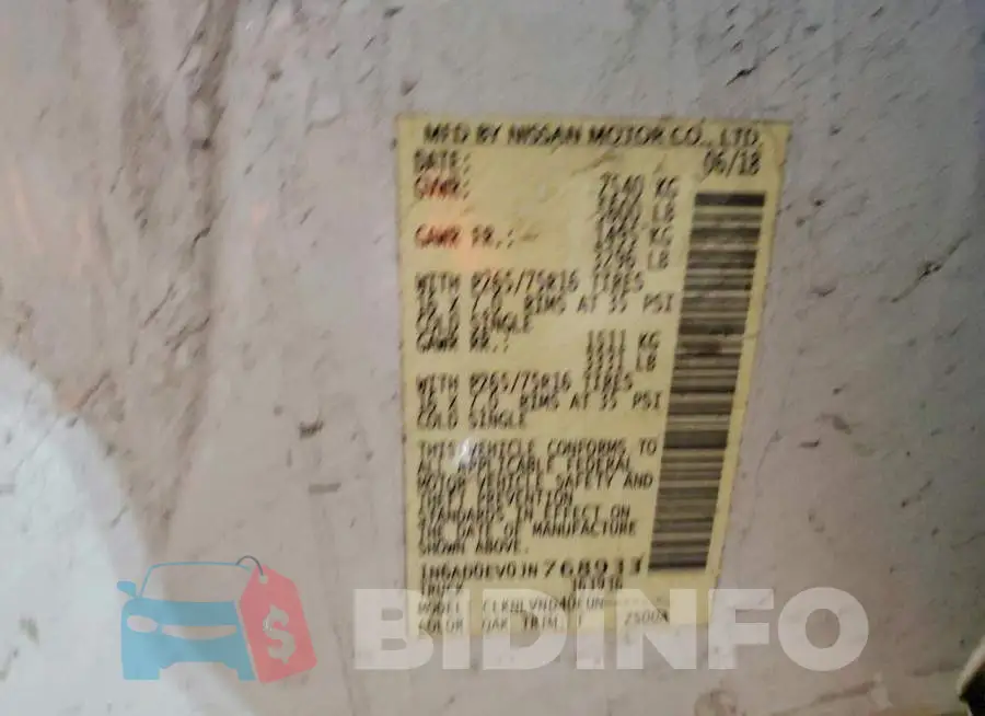 1N6AD0EV0JN768933 Photo# 12