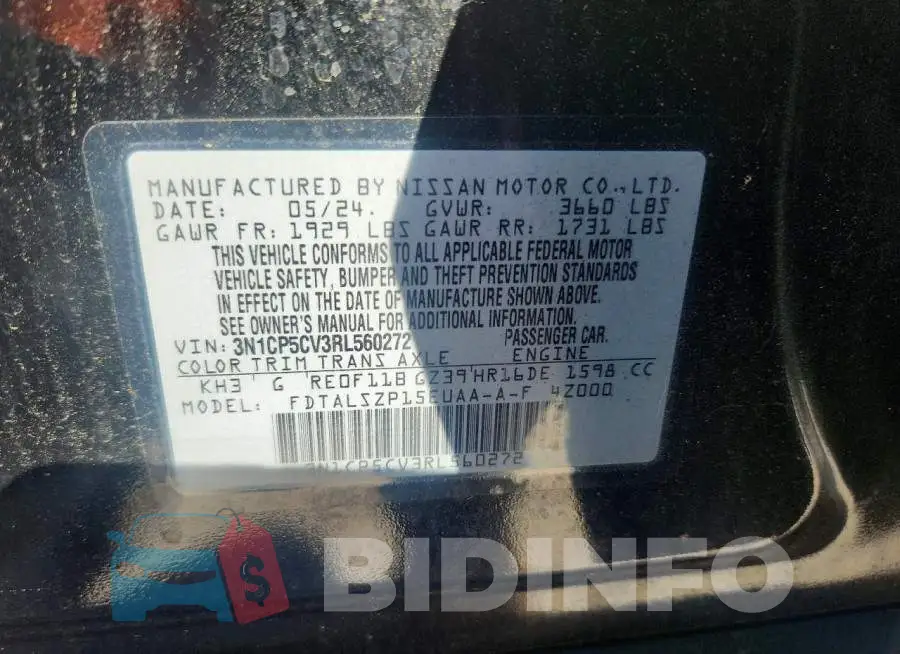 3N1CP5CV3RL560272 Photo# 13