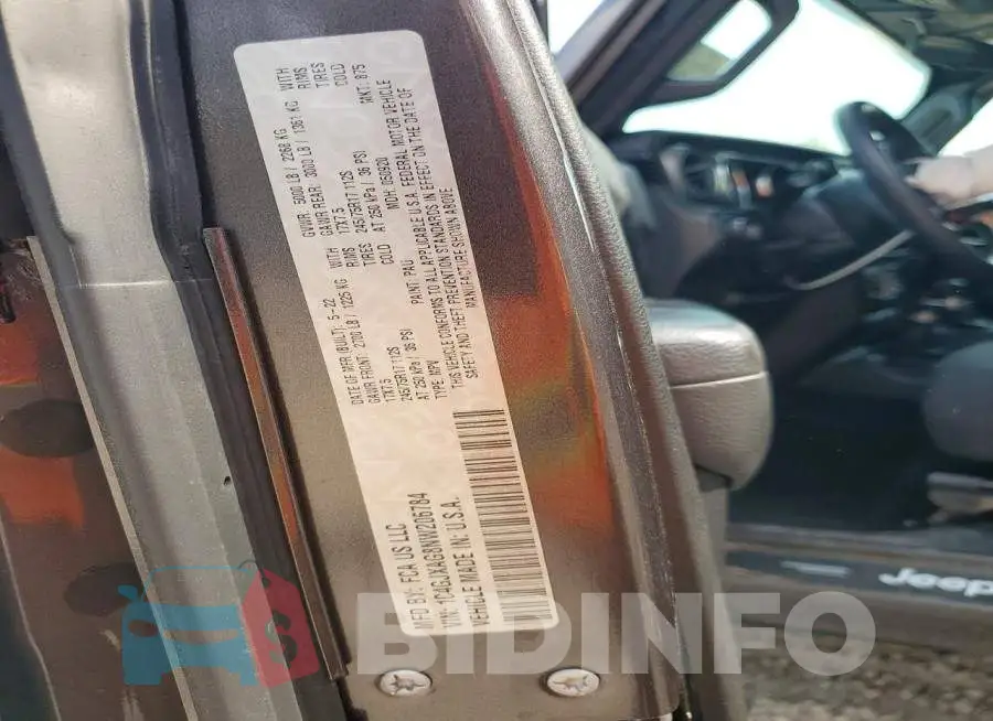 1C4GJXAG8NW206784 Photo# 13