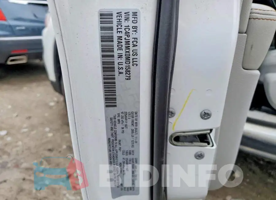 1C4PJMMX0MD158279 Photo# 13
