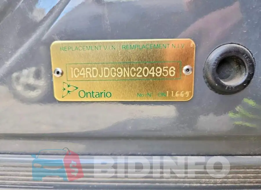 1C4RDJDG9NC204956 Photo# 13