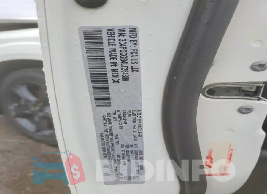 3C4PDCGB4LT264308 Photo# 13