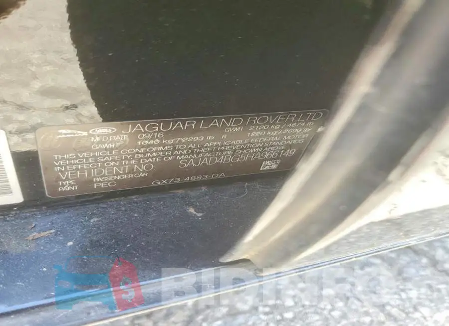 SAJAD4BG5HA966149 Photo# 12