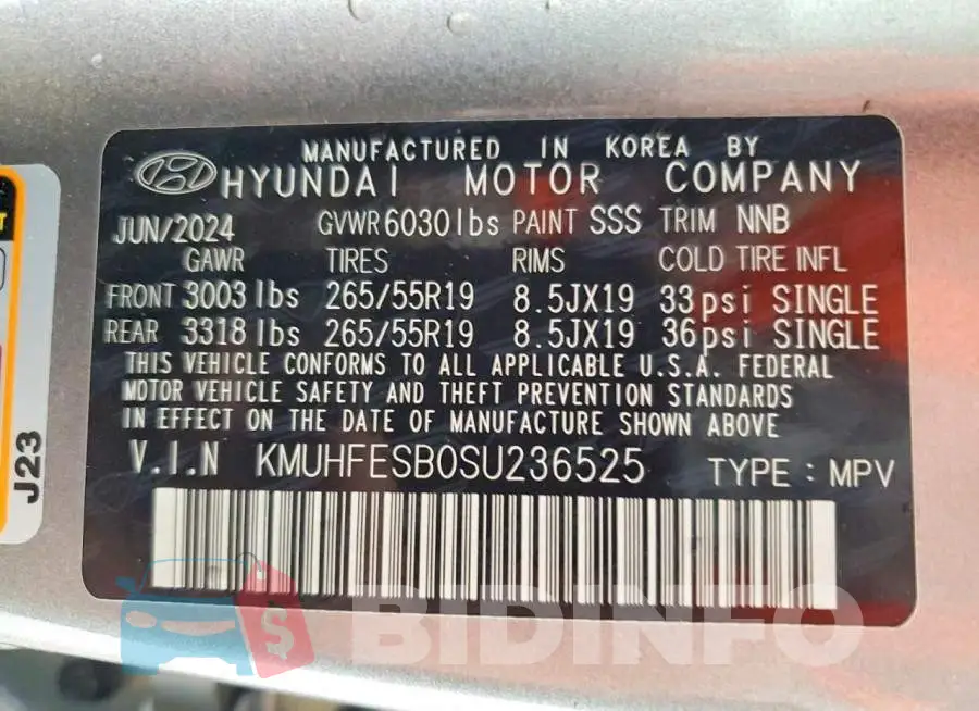 KMUHFESB0SU236525 Photo# 13