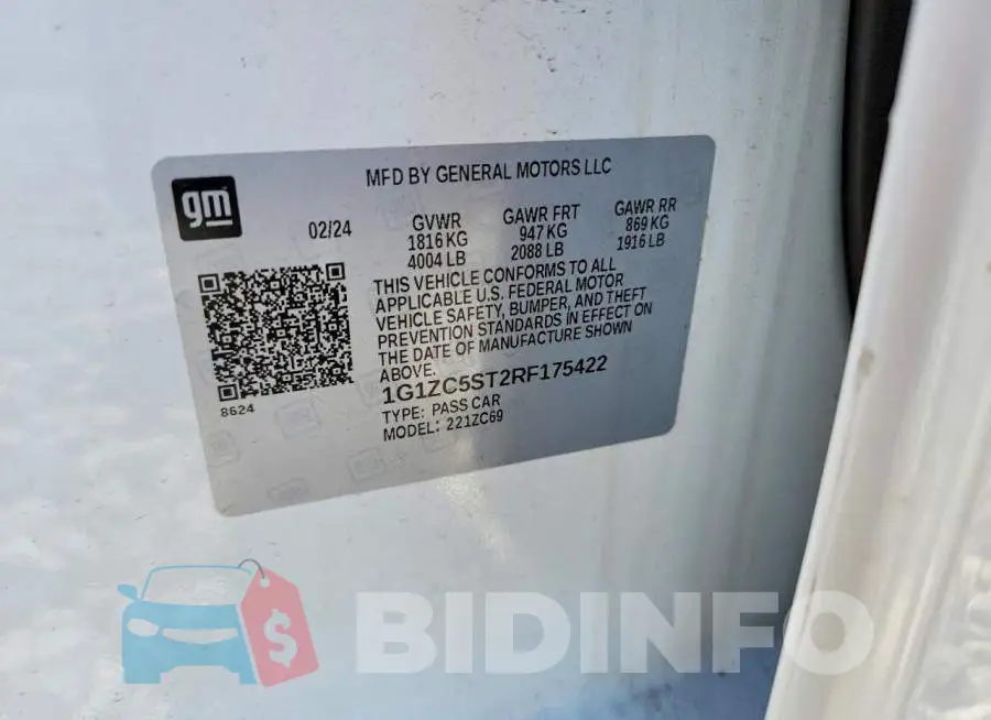 1G1ZC5ST2RF175422 Photo# 12