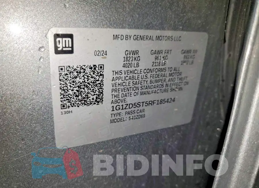 1G1ZD5ST5RF185424 Photo# 12