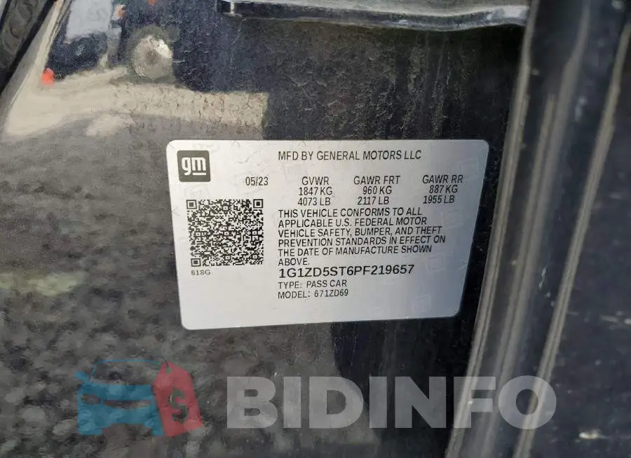 1G1ZD5ST6PF219657 Photo# 11
