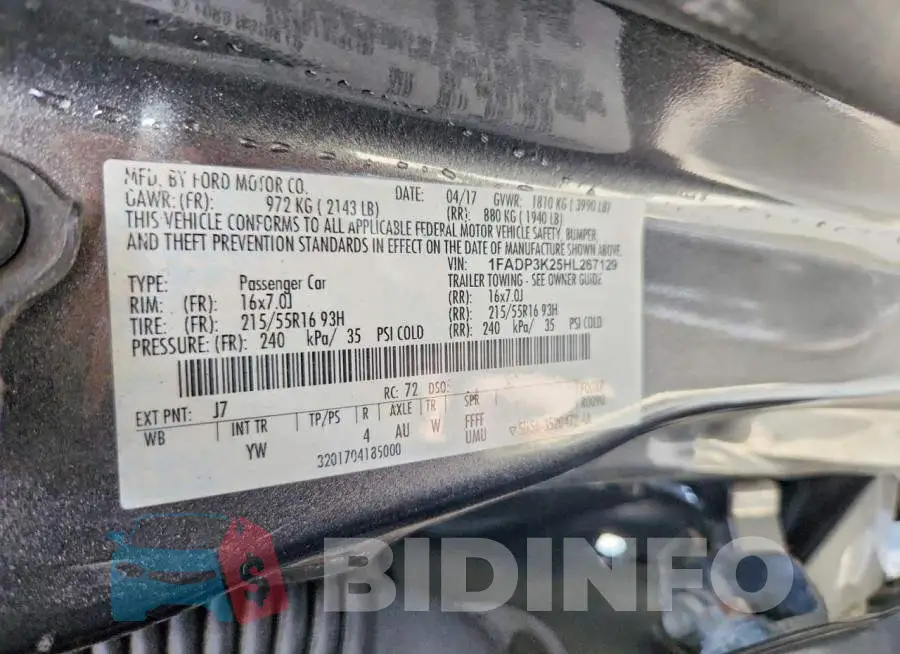 1FADP3K25HL267129 Photo# 13