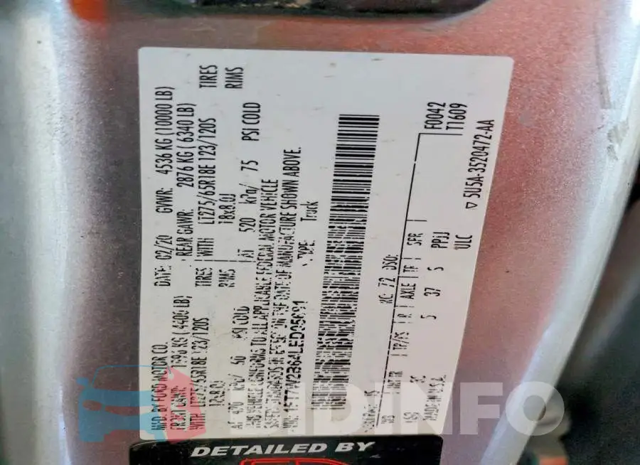 1FT7W2B64LED05681 Photo# 12