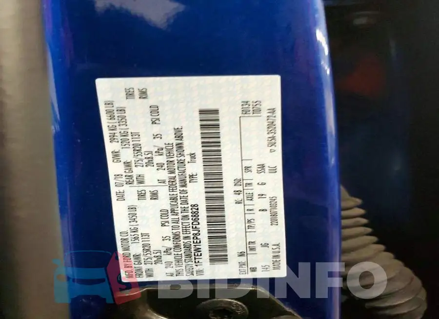 1FTEW1EP8JFD68828 Photo# 12