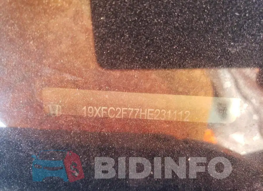 19XFC2F77HE231112 Photo# 12