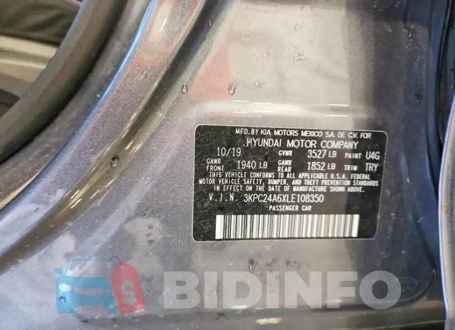 3KPC24A6XLE108350 Photo# 12