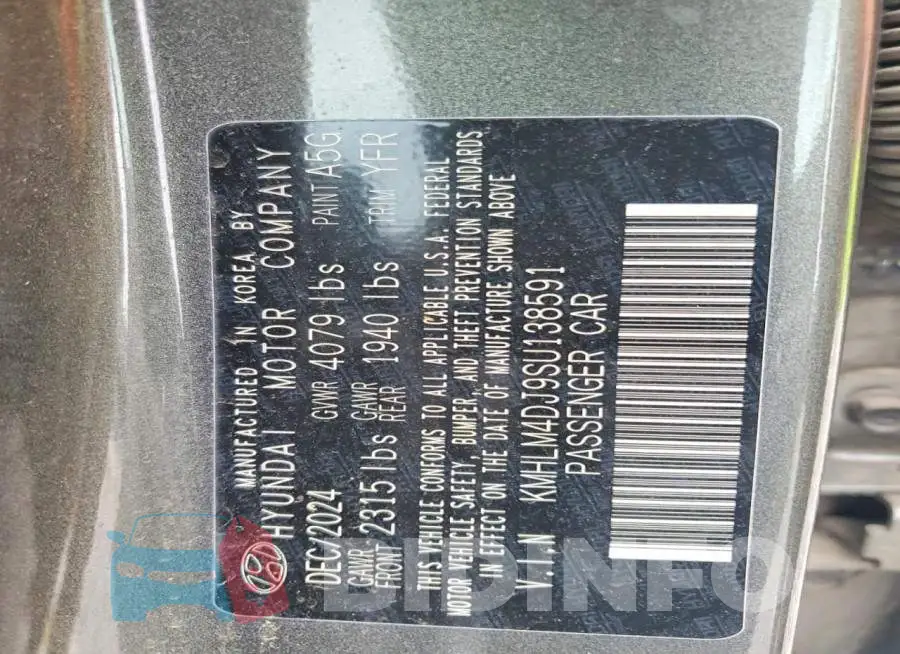 KMHLM4DJ9SU138591 Photo# 12