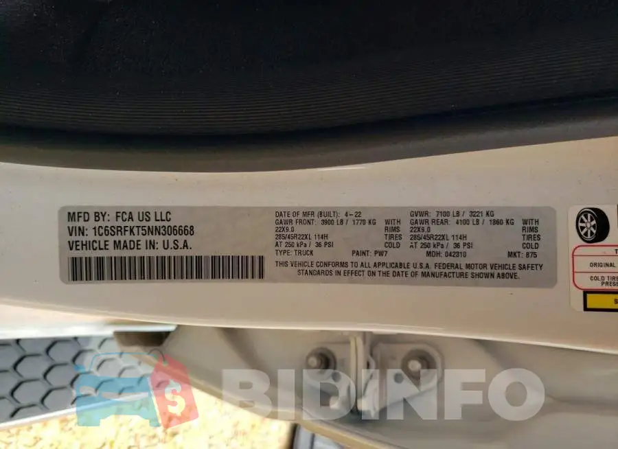 1C6SRFKT5NN306668 Photo# 12