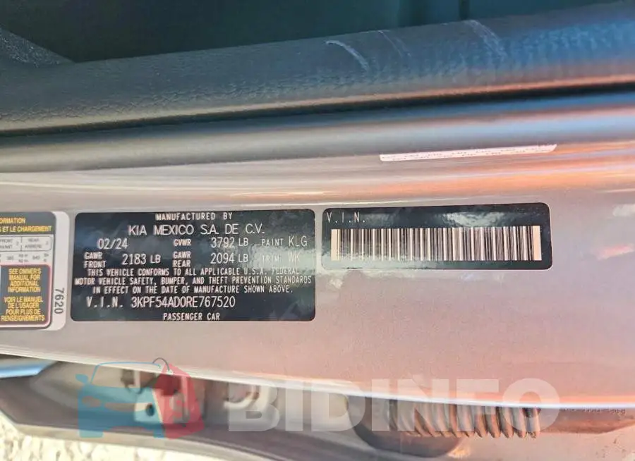 3KPF54AD0RE767520 Photo# 12