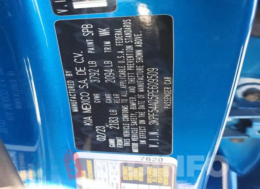 3KPF54AD5PE609509 Photo# 12