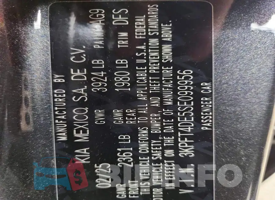 3KPFT4DE5SE099956 Photo# 12