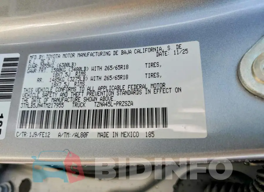 3TMLB5JN4TM217955 Photo# 13