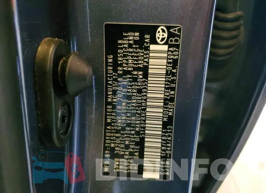 5YFBPRHE1HP699357 Photo# 12