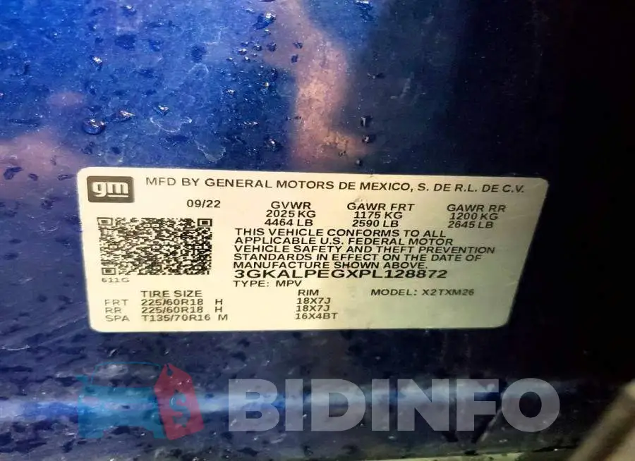 3GKALPEGXPL128872 Photo# 14