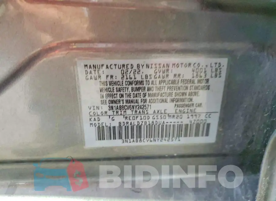 3N1AB8CV6NY242571 Photo# 12