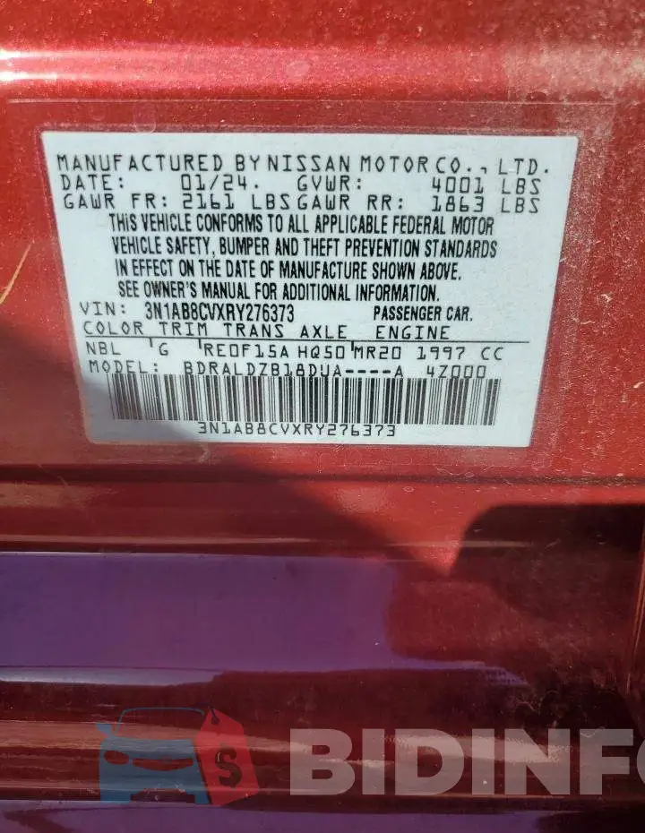 3N1AB8CVXRY276373 Photo# 12