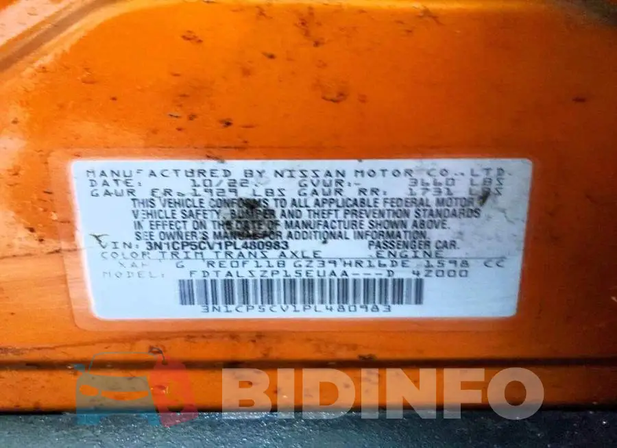 3N1CP5CV1PL480983 Photo# 13