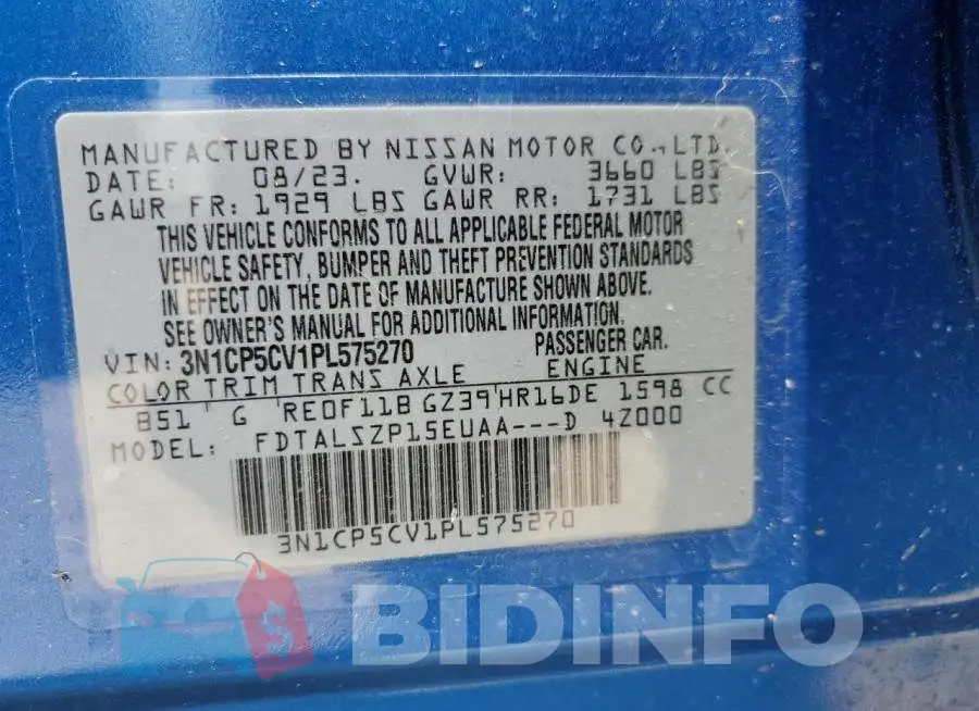 3N1CP5CV1PL575270 Photo# 12
