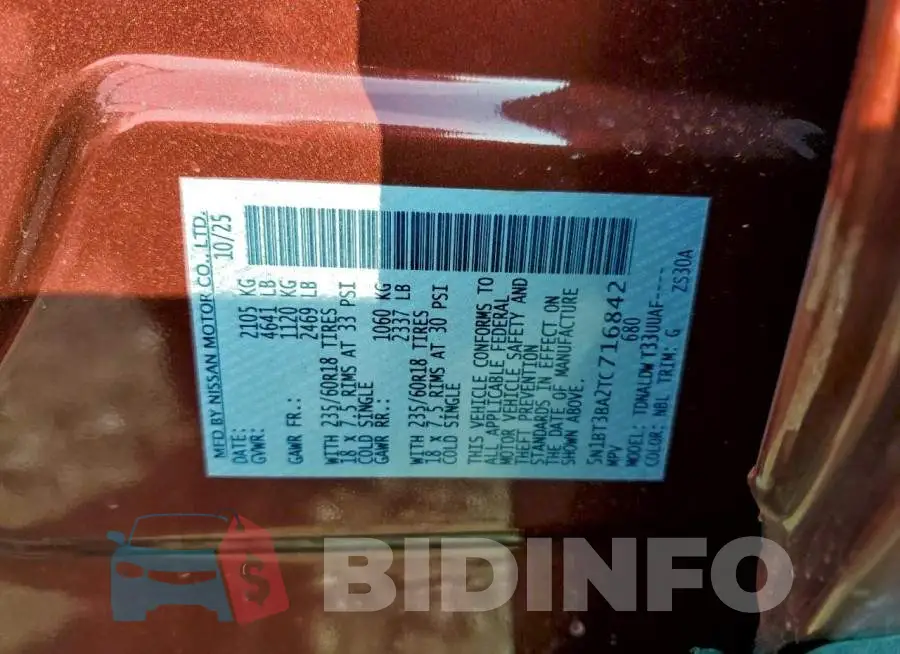 5N1BT3BA2TC716842 Photo# 12