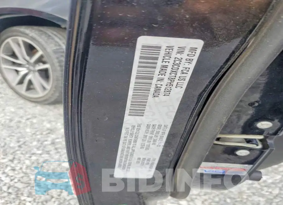2C3CDXCT8PH512874 Photo# 13