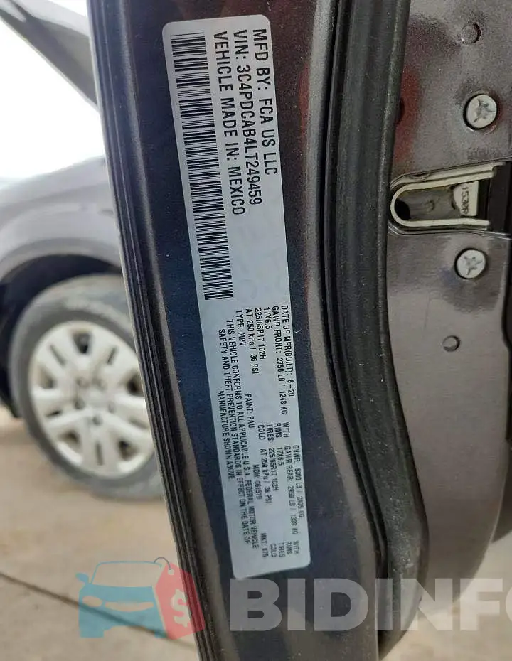3C4PDCAB4LT249459 Photo# 13